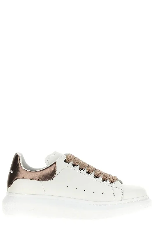 ALEXANDER MCQUEEN Oversized Luxe White Sneakers for Women