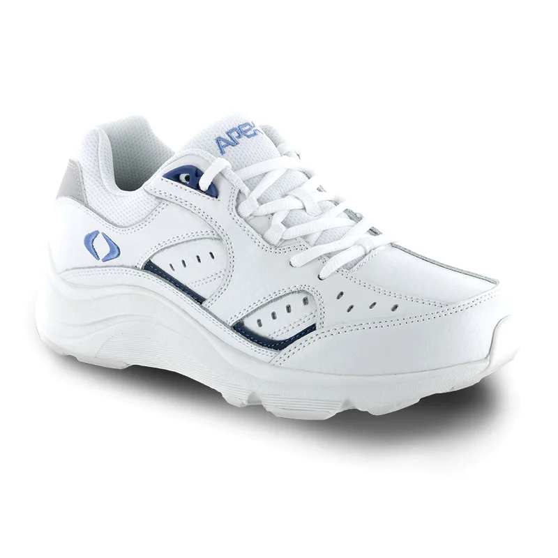 Apex Lace Walker V-Last (Women) - White/Periwinkle