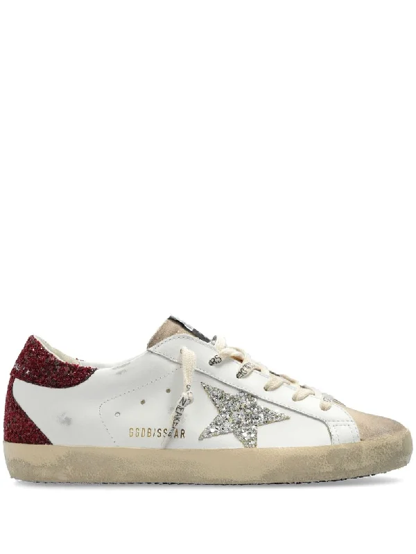 GOLDEN GOOSE Distressed Leather Sneakers for Women