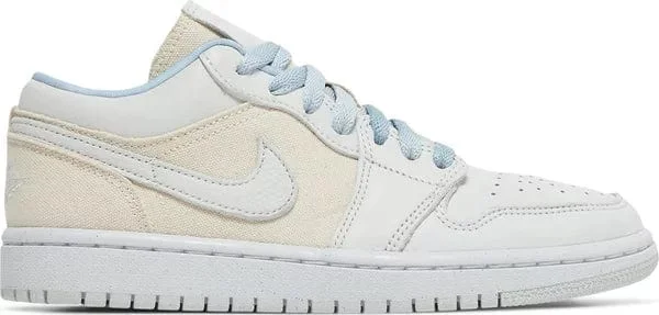 Jordan 1 Low Se Canvas Iris Whisper Sail (Women's)