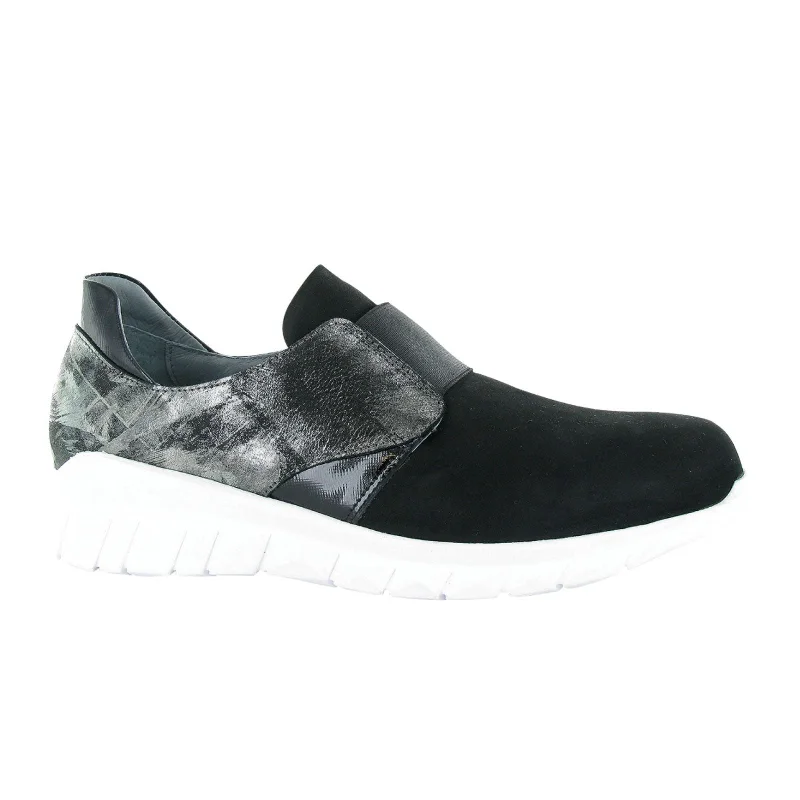 Naot Intrepid Slip On (Women) - Black/Onyx/Black