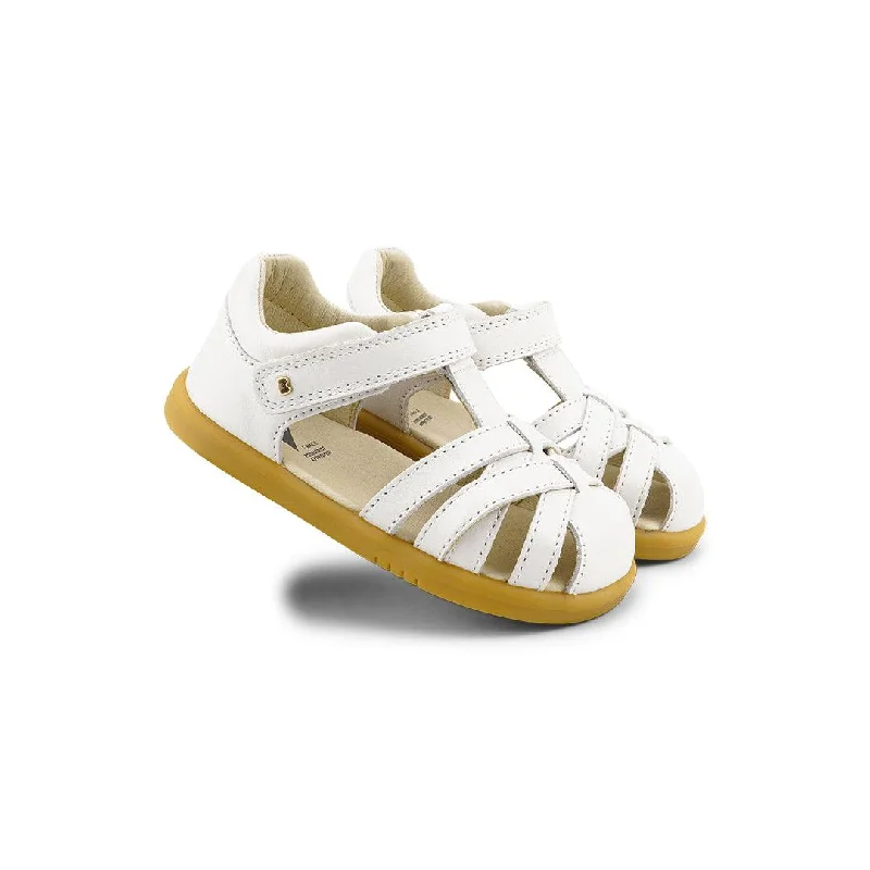 Bobux I-Walk Cross Jump Sandals - White