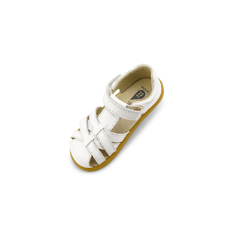 Bobux I-Walk Cross Jump Sandals - White