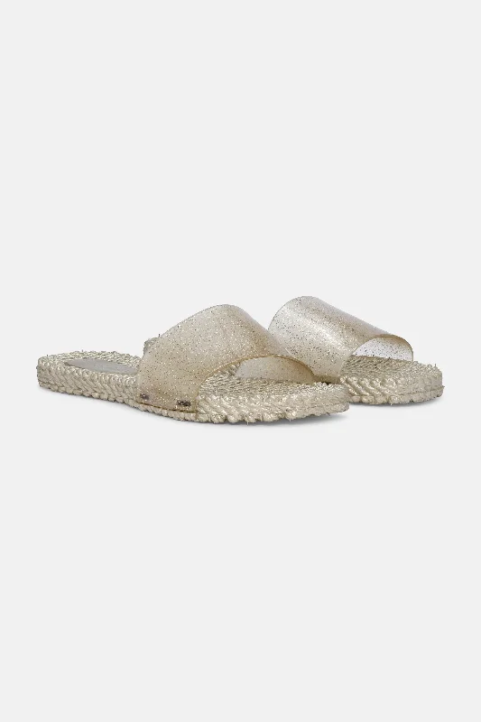 Slip-On Flip Flops - Platin