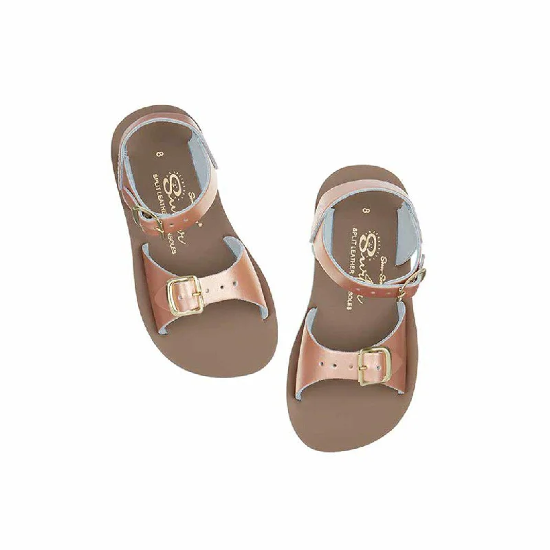 Outlet - Salt-Water Sun-San Kid's Sandals - Surfer - Rose Gold