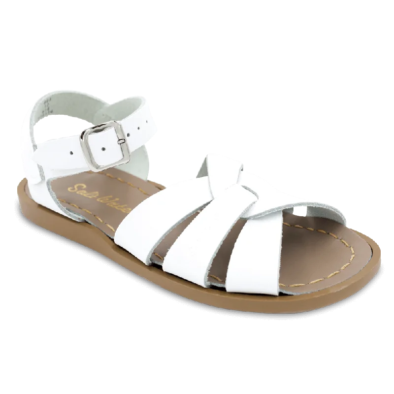 Sun San Little Kid's Salt Water Original Sandal - White 883