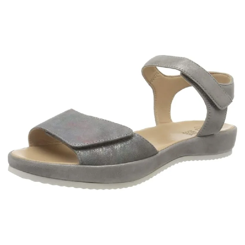 Ara Dalia Grey Leather Sandal (Women's)