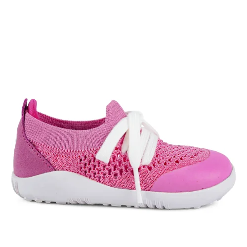 Bobux Step Up Play Knit Pink / Raspberry