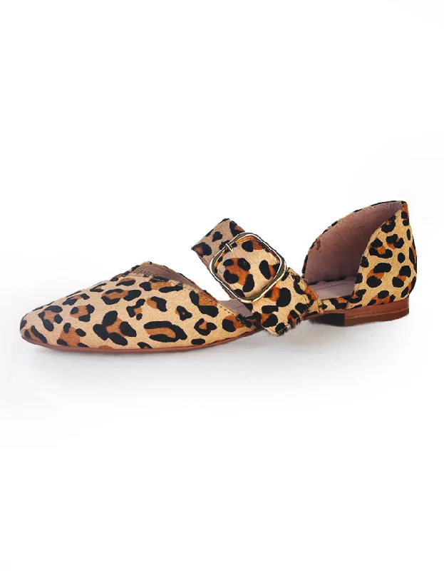 Garcey Flats Leopard Pony