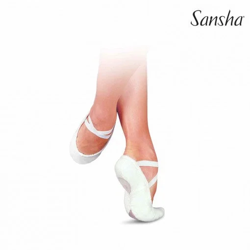 Sansha Pro 1 C White Ballet Slipper