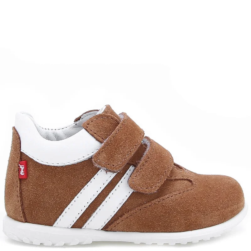 (2045C-9) Emel first shoes Brown