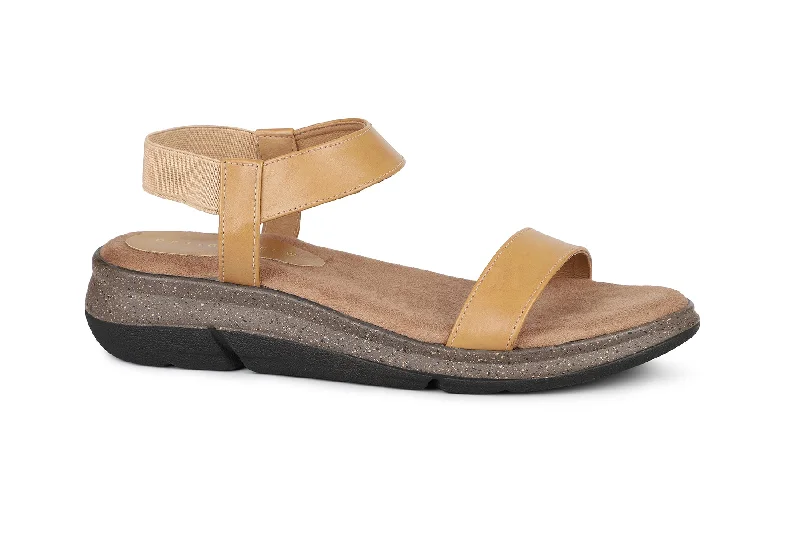 Women Beige Slides Sandals