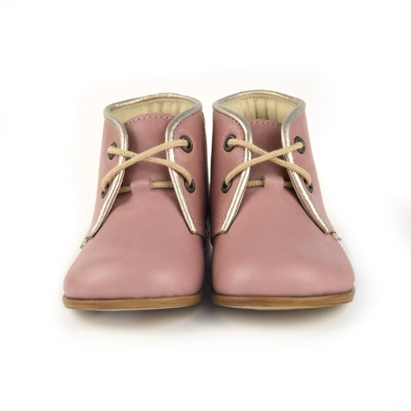 (2195-49) Emel classic first shoes - dirty pink