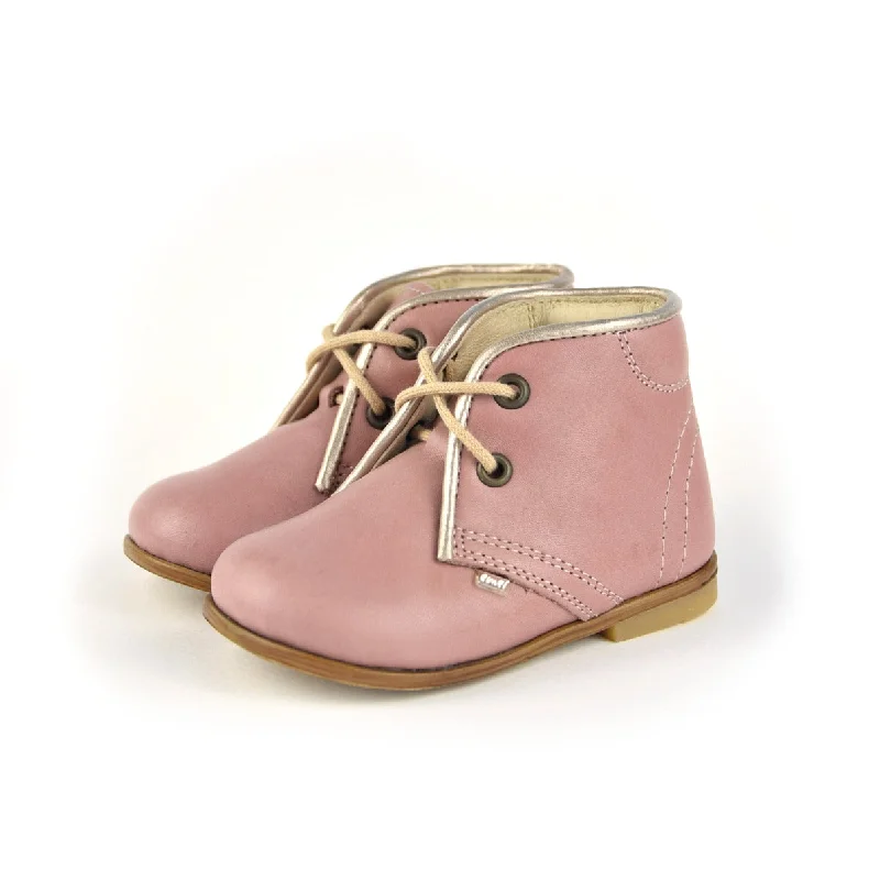 (2195-49) Emel classic first shoes - dirty pink