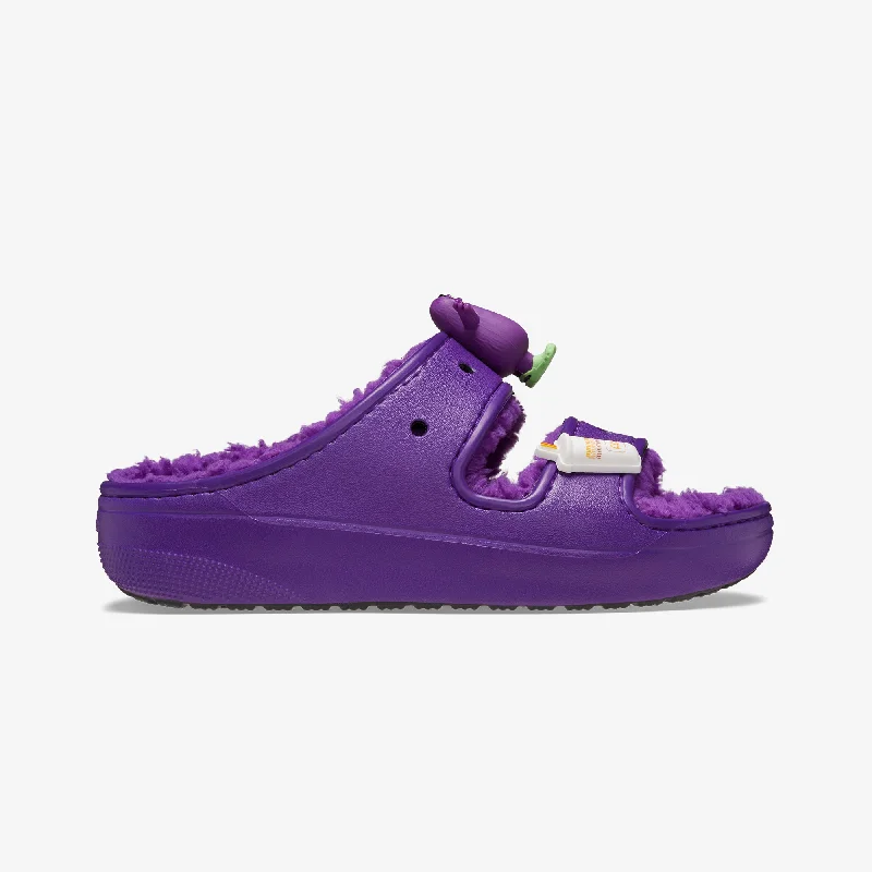 Crocs | McD x CROCS COZZZY SANDAL  { PURPLE